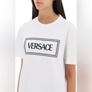 Versace Embroidered Logo Shirt!
